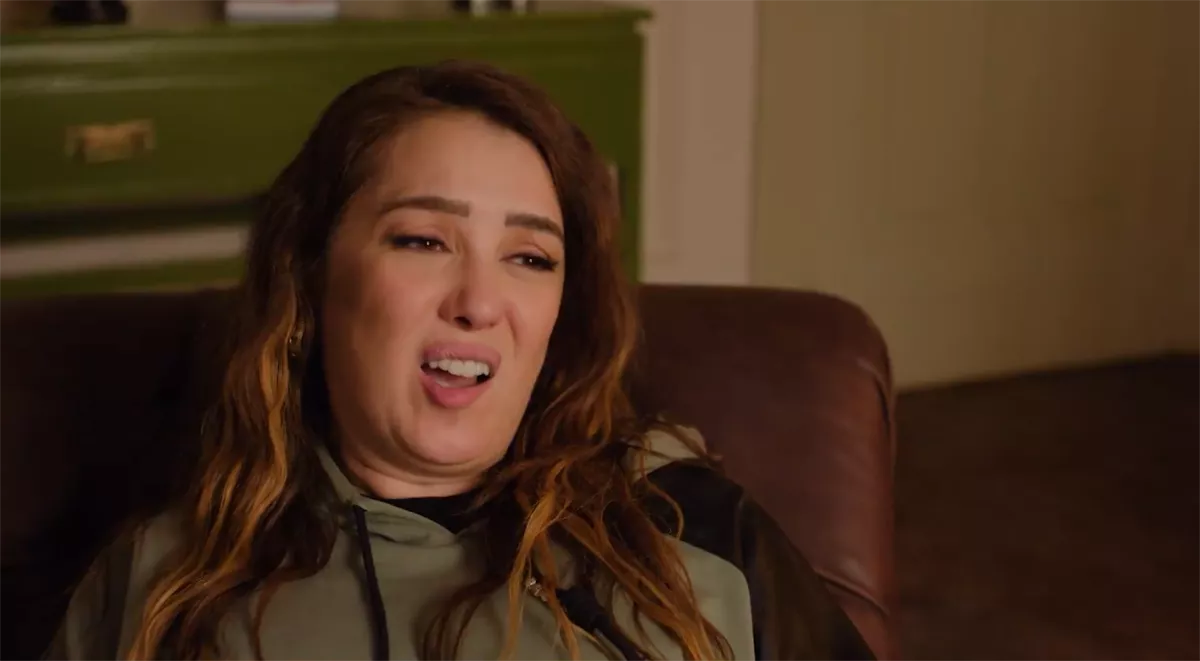 الفنانة كندة علوش من مسلسل أخواتي