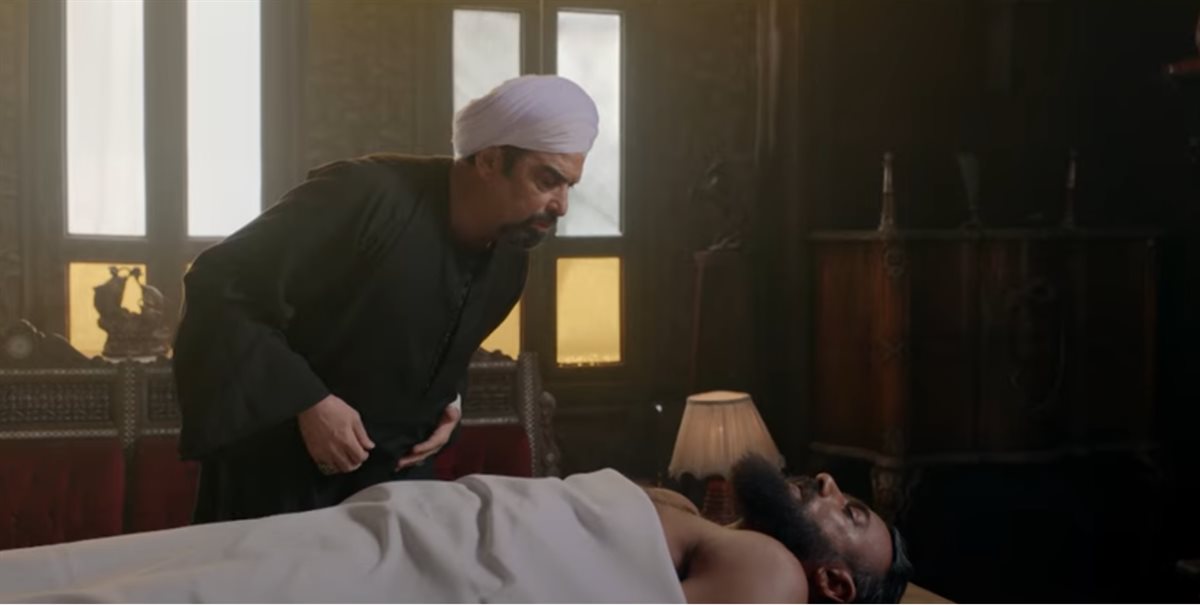 مشهد الغسل من مسلسل فهد البطل