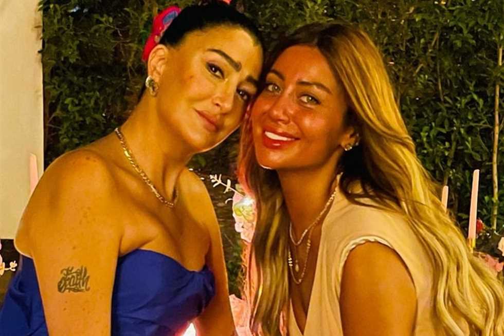 غادة عبد الرازق وابنتها روتانا