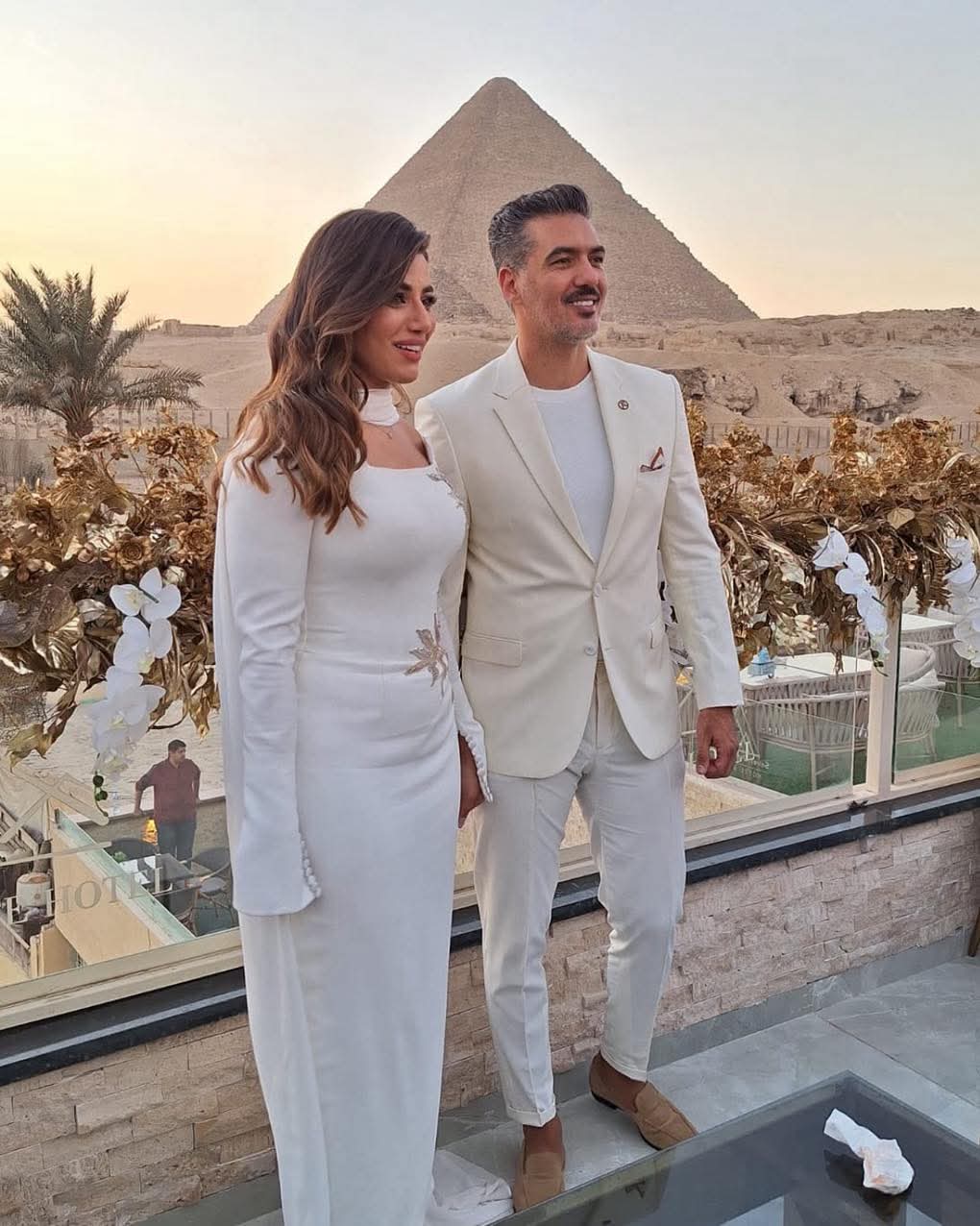 هايدي موسى وزوجها