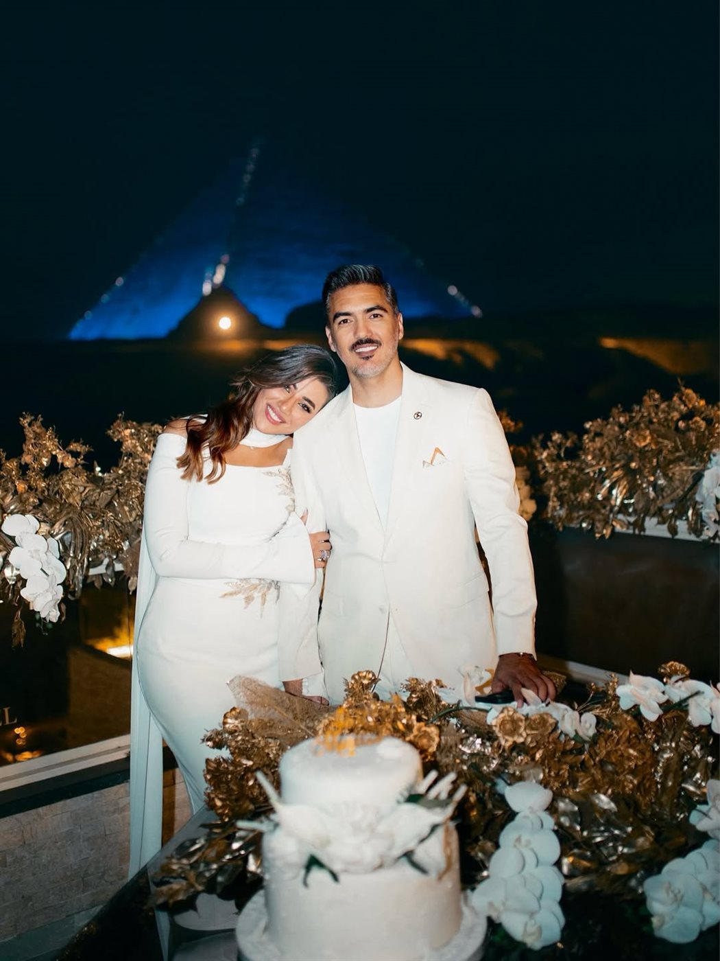 هايدي موسى وزوجها