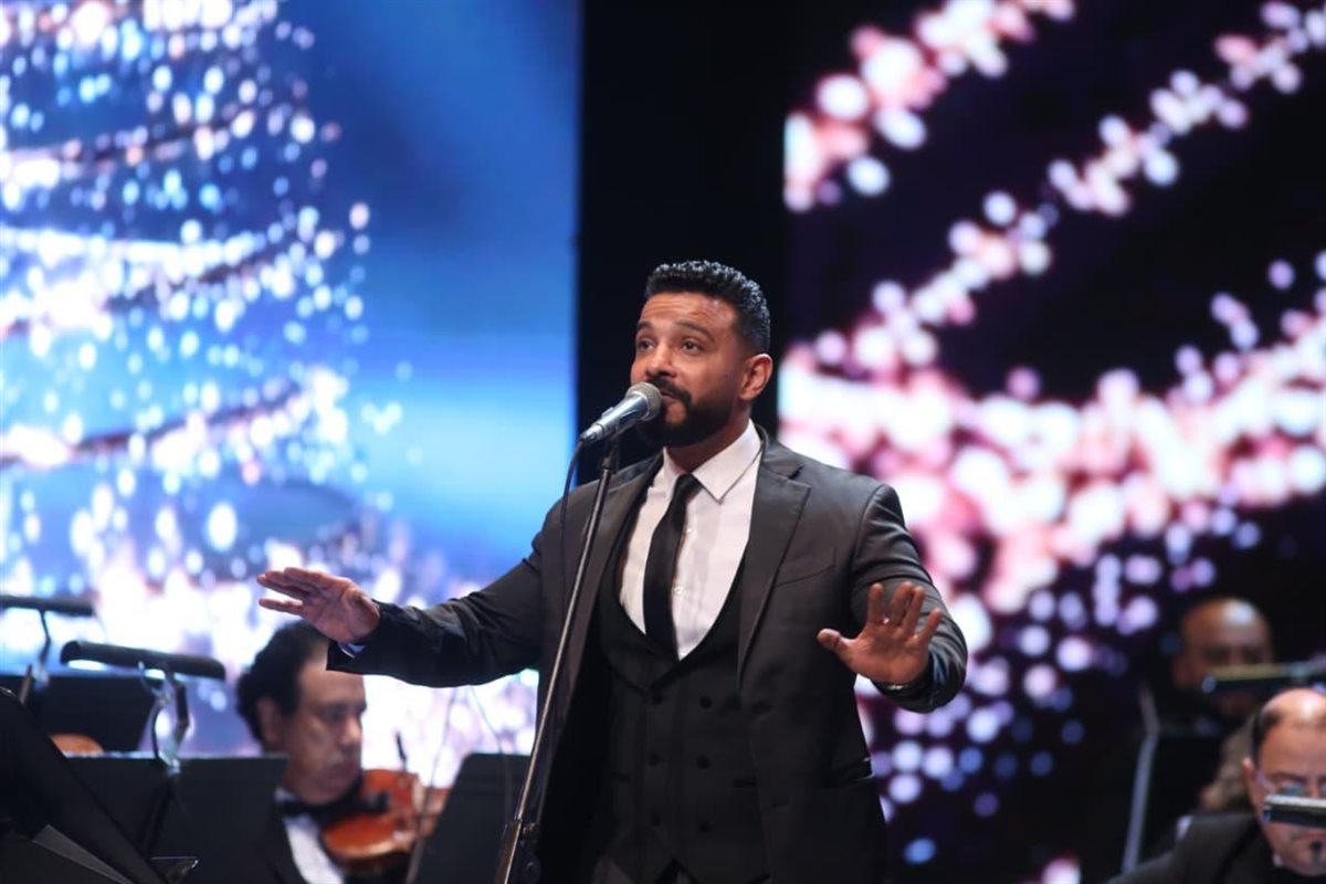 محمد حسن خلال الحفل