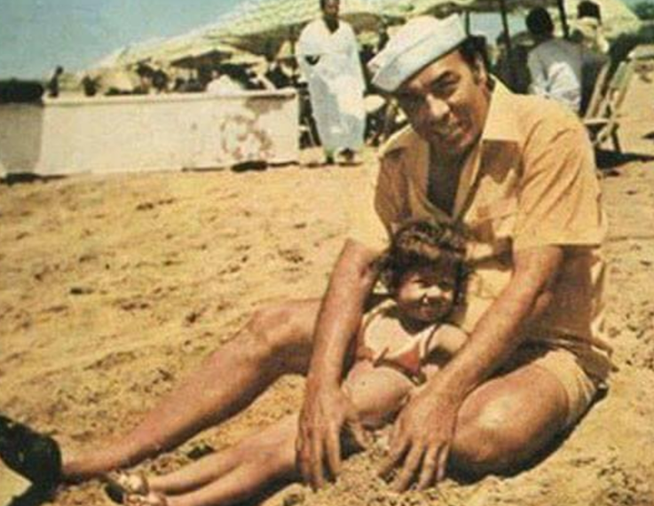 فريد شوقي وابنته