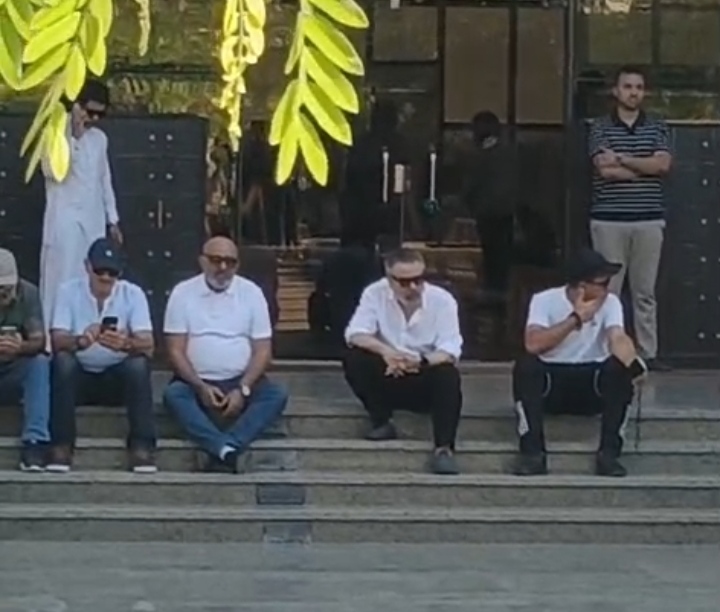 جنازة الفنان محمد مرزبان
