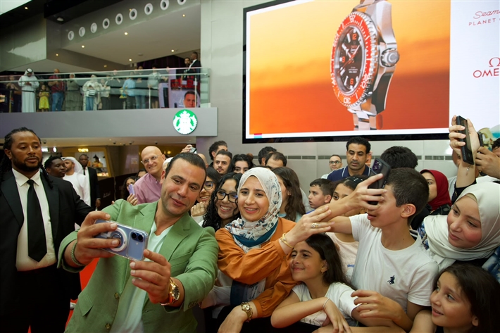 محمد إمام وشيكو يفتتحان العرض الخاص لفيلم صقر وكناريا