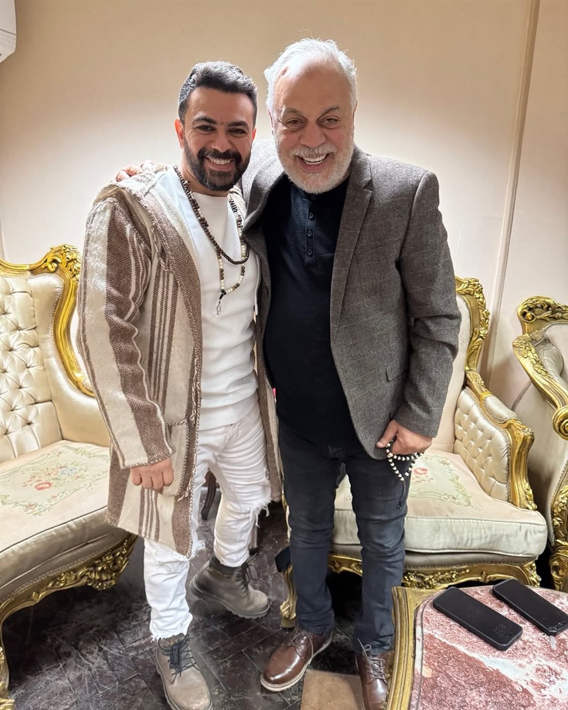 كريم الحسيني وأشرف زكي