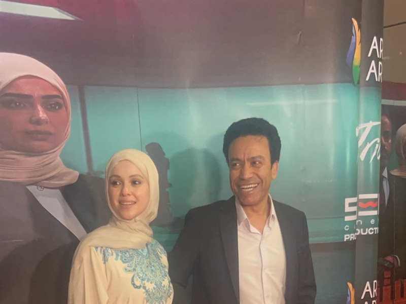 سامح حسين وزوجته