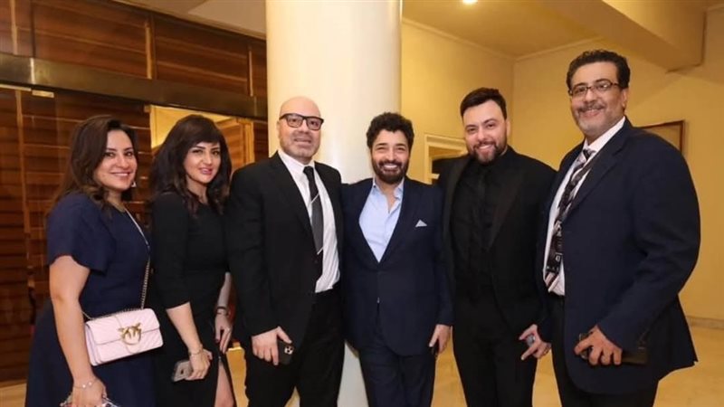 نجوم الفن في حفل
