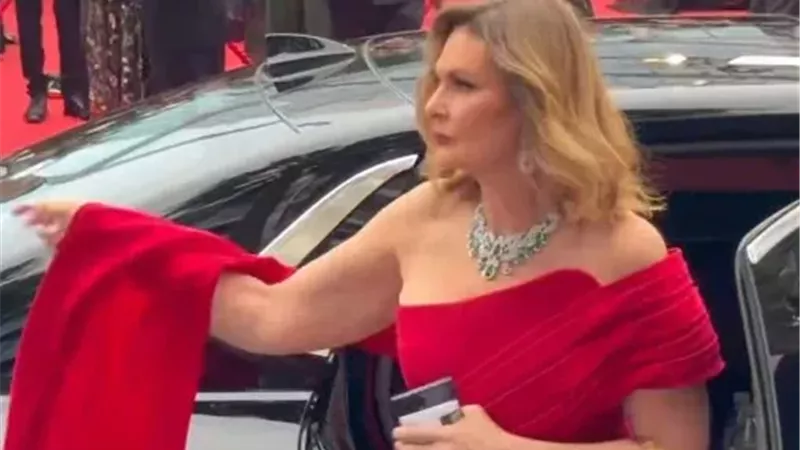 يسرا في مهرجان كان