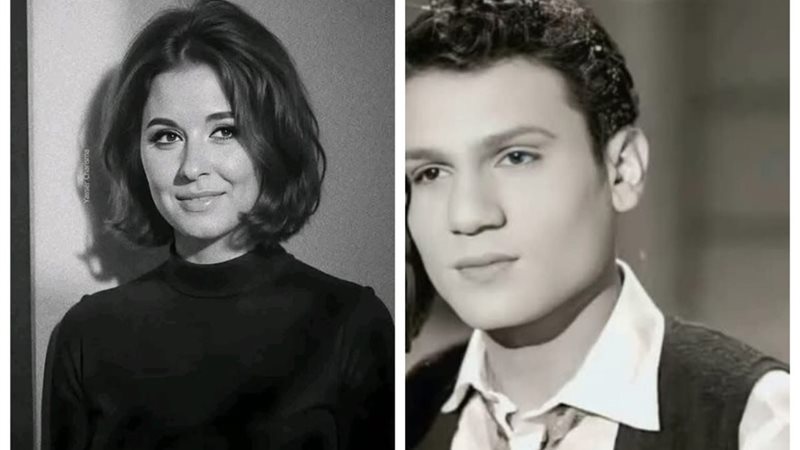العندليب وسعاد حسني