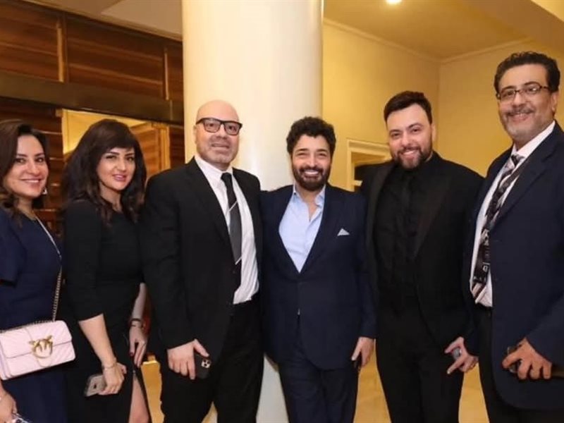 نجوم الفن في حفل