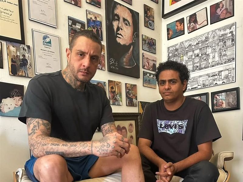 أحمد الفيشاوي ومحمد صلاح العزب