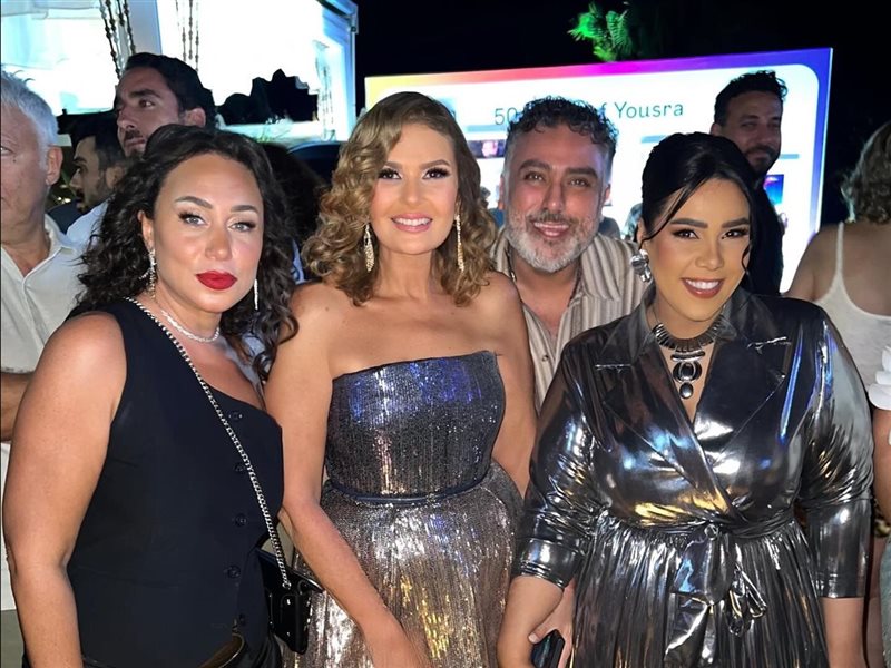 شيماء سيف تصل لمهرجان الجونة لحضور حفل 