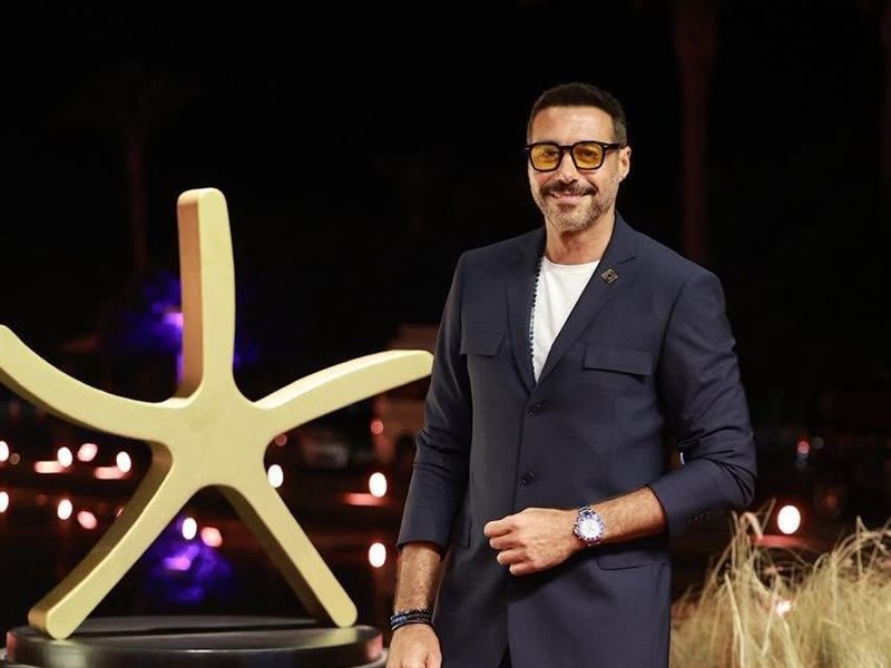 أحمد السعدني ومايان السيد وصناع ولنا في الخيال حب يحتفلون بالعرض الخاص