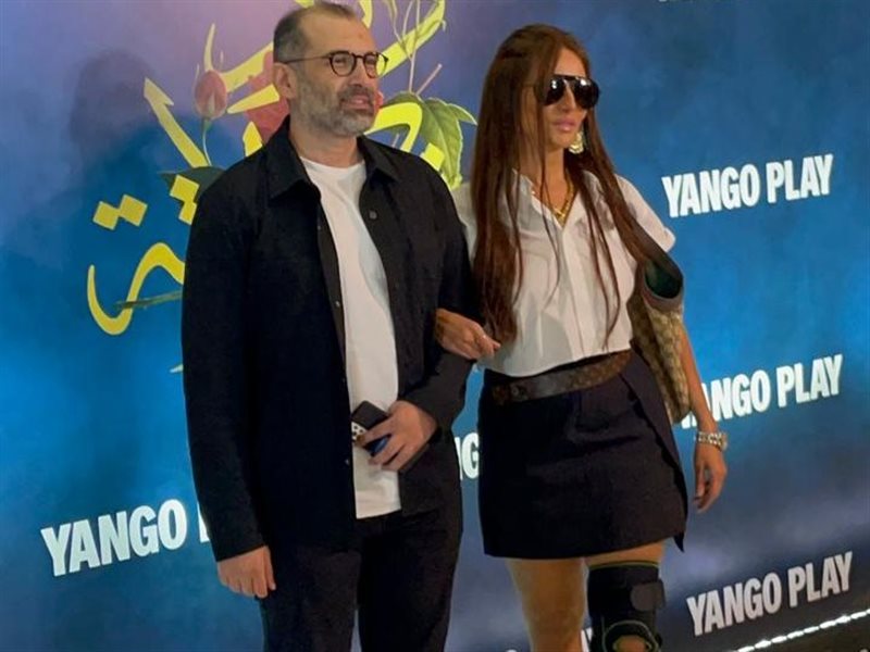 إصابة زينة في قدمها قبل عرض مسلسل ورد وشوكولاتة