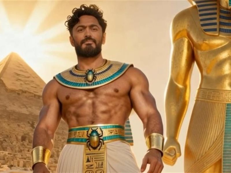 هكذا.. شارك تامر حسني في تريند الفراعنة احتفالًا بافتتاح المتحف المصري الكبير