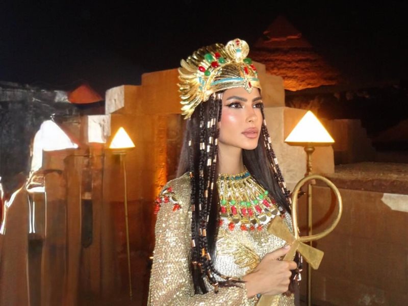 سلمى أبو ضيف: فخورة بمشاركتي في افتتاح المتحف الذي يعكس عظمة مصر