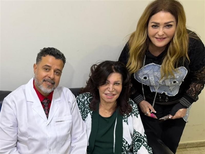 أحدث ظهور للفنانة نجوى فؤاد وتطورات حالتها الصحية