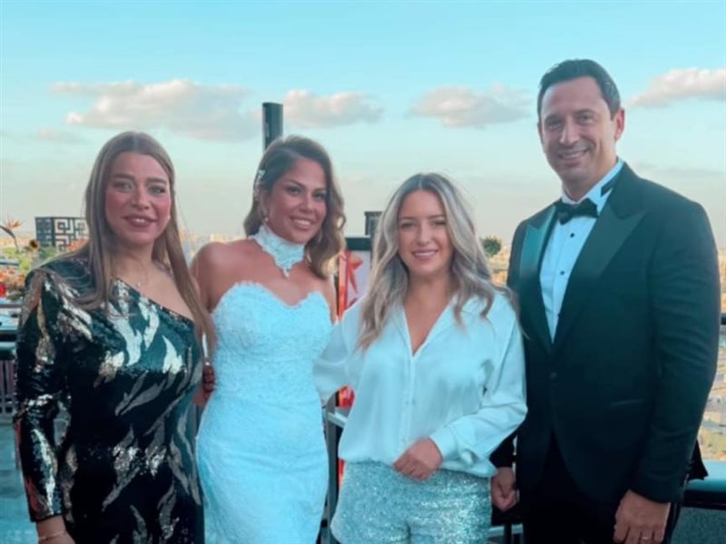 الإعلامي أحمد سالم يحتفل بعقد قرانه على رشا بدوي