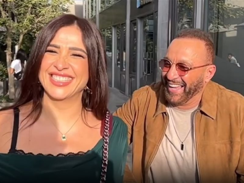 ياسمين عبد العزيز وأحمد السقا