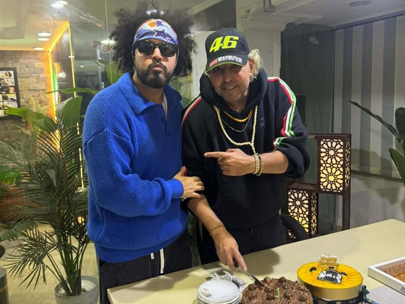 المنتج سعيد امام يحتفل بعيد ميلاده بحضور عبد الفتاح الجرينى