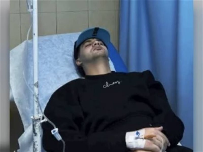 مصطفى عنبة داخل المستشفى