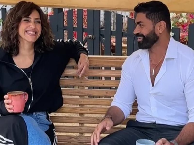 خالد سليم يشارك جمهوره كواليس مسلسله الجديد 