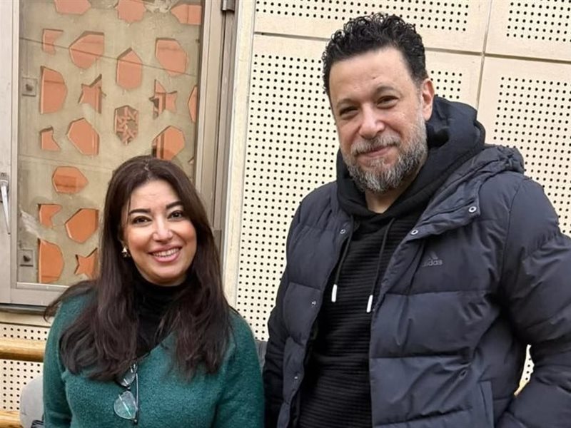 آخر بروفات غادة رجب استعدادًا لحفلها على المسرح الكبير