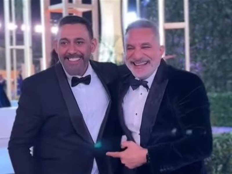 بعد سنوات من الخلاف.. باسم يوسف وعمرو مصطفى يتصالحان في Joy Awards بالرياض