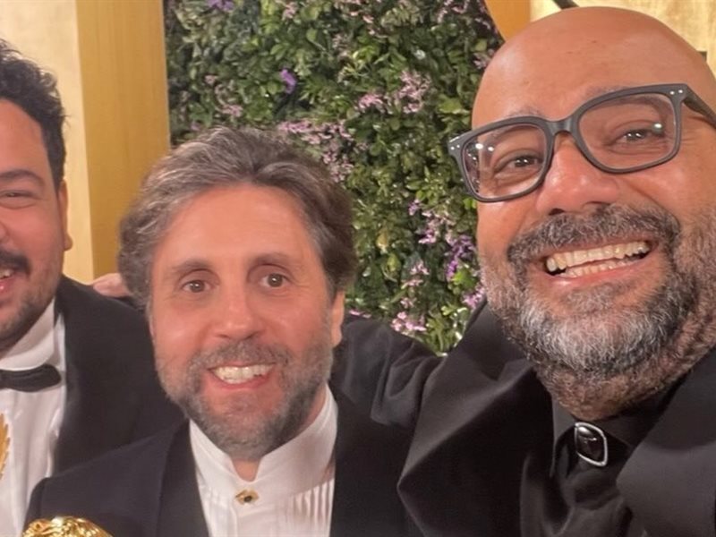 هشام ماجد ومصطفى غريب يحتفلان بفوز 