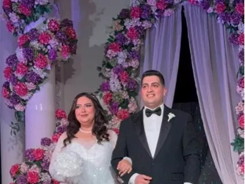 دعاء رجب وزوجها