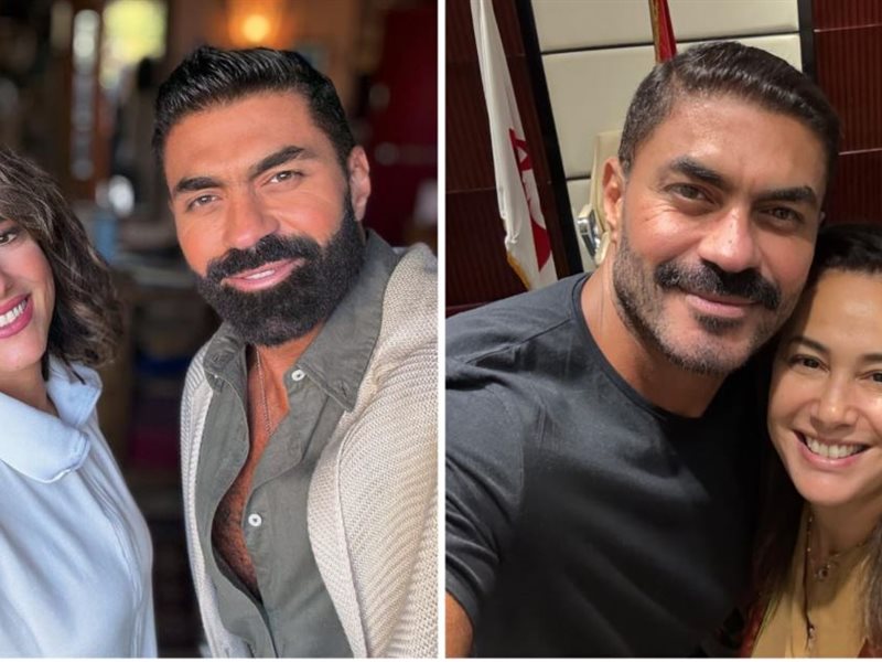 خالد سليم وهند صبري وحنان مطاوع 