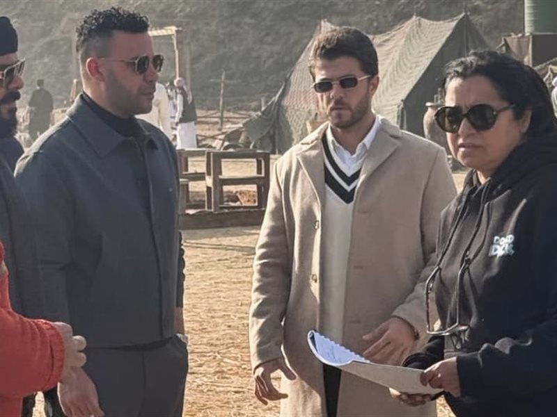 بالصور.. شريف الشعشاعي في كواليس «الكينج» مع محمد إمام رمضان 2026