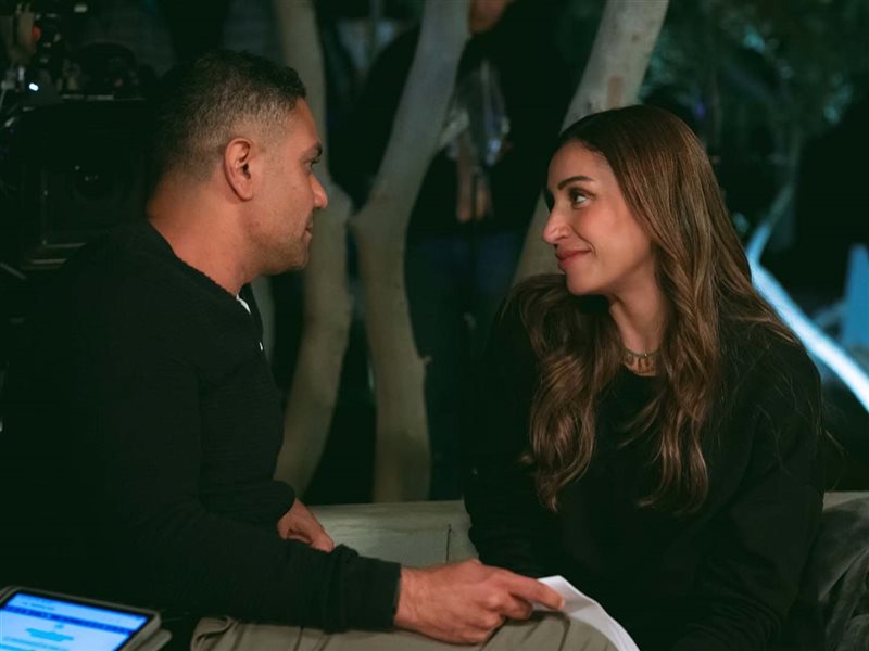 آسر ياسين ودينا الشربيني