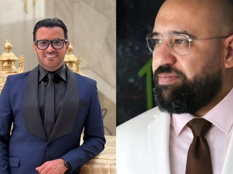 محمد رجب والسيناريست محمد سمير مبروك