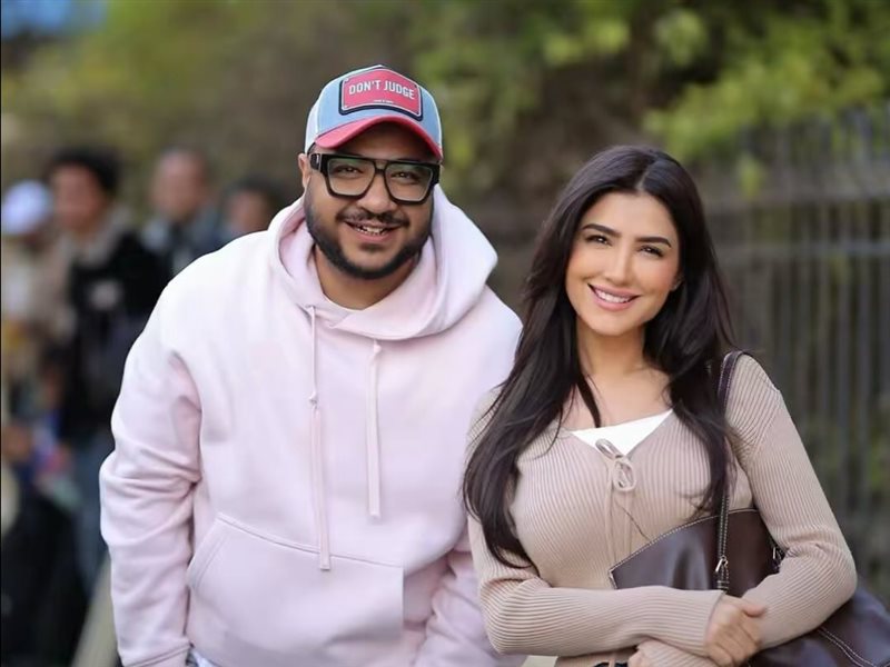 مي عمر ومحمد سيد بشير