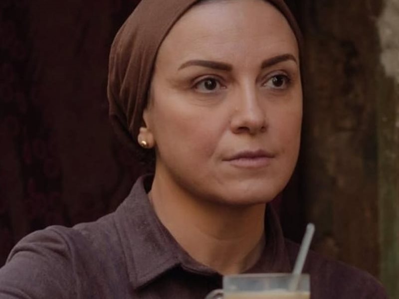 مشهد من مسلسل نرجس 