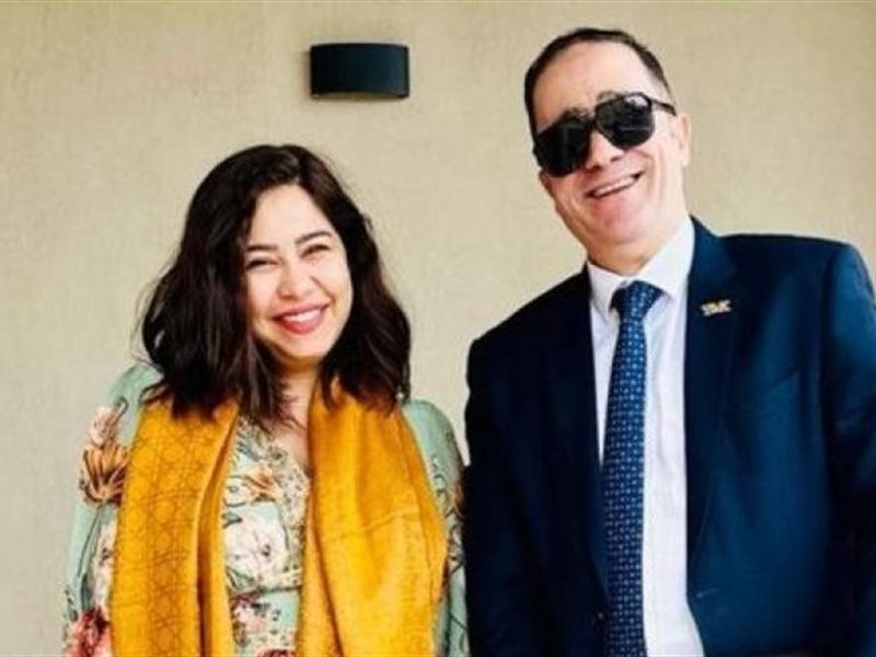 ياسر قنطوش وشيرين عبد الوهاب 