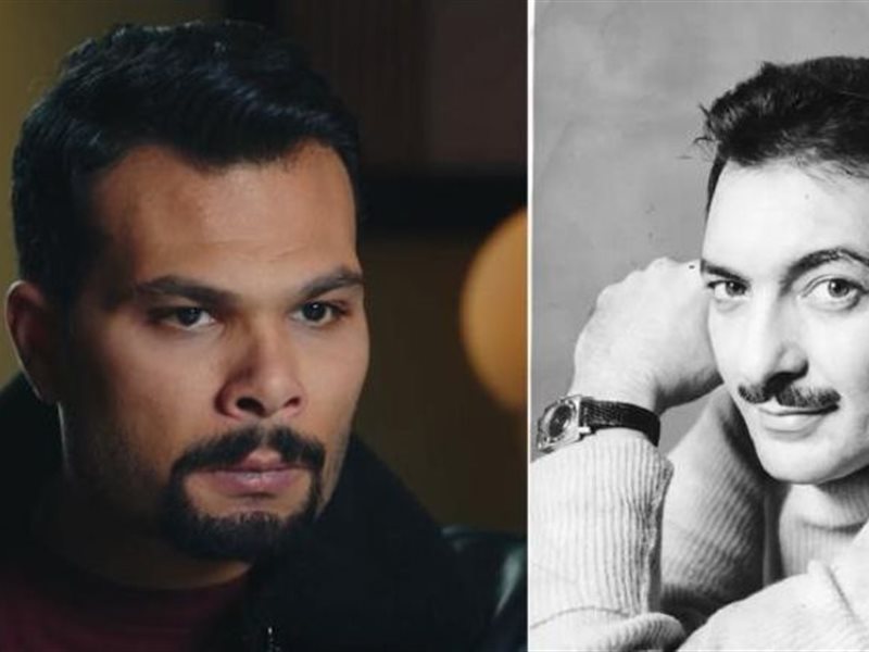 رشدي أباظة وأحمد عبد الله محمود 