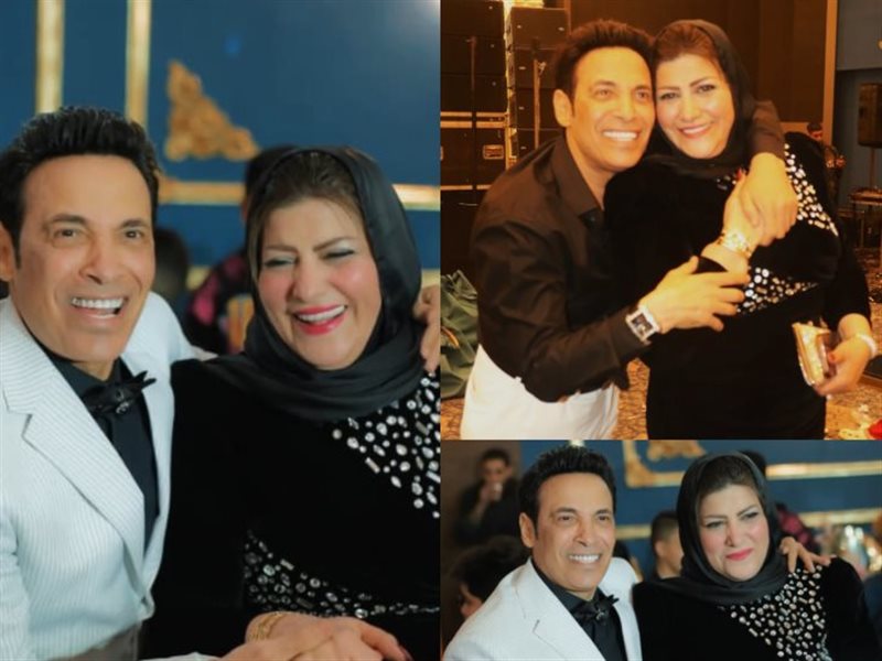 سعد الصغير وزوجته