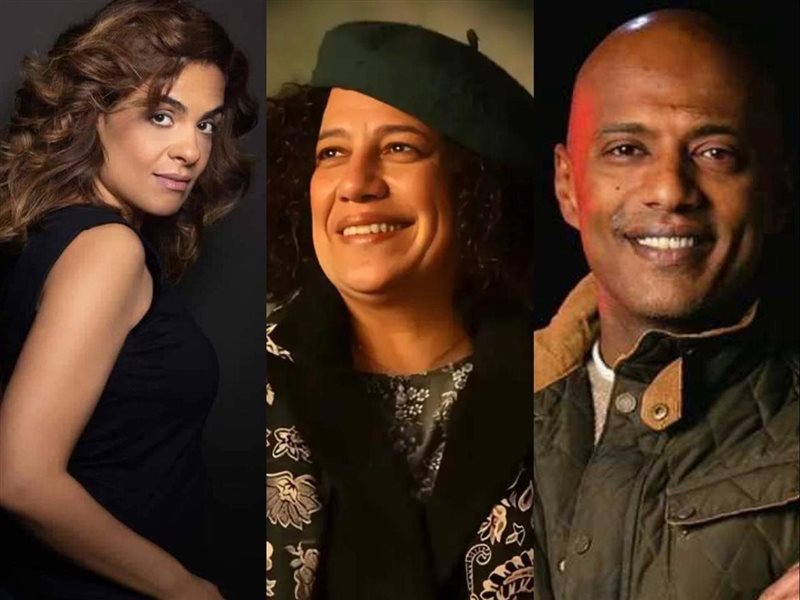 سماء إبراهيم وأمير صلاح الدين ويارا جبران