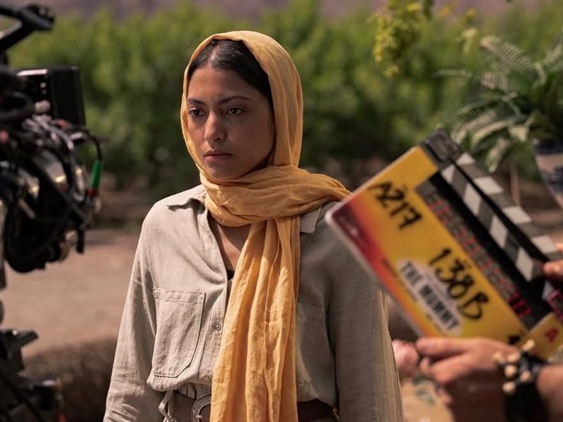 مي الغيطي كواليس فيلم  “The Mummy”