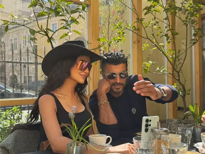 مي عمر ومحمد سامي