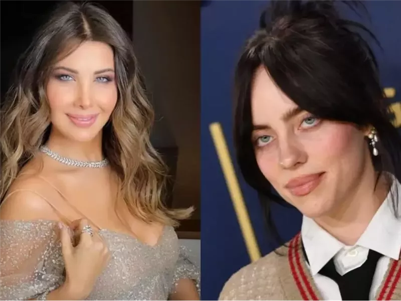 نانسي عجرم وبيلي أيليش