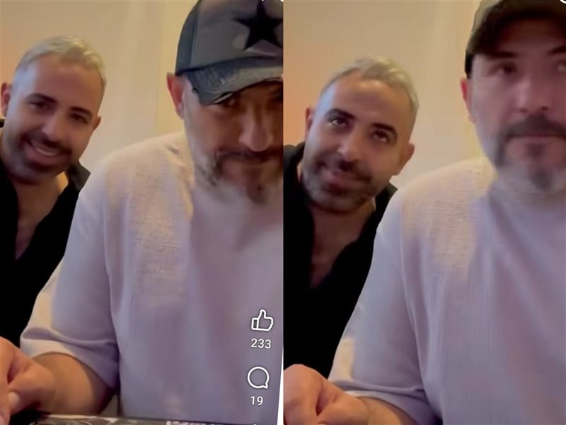 محمد عدوية والموزع فهد