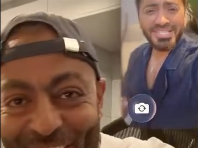 في القلب إنت يا جدع.. حوار عفوي بين تامر حسني وتامر عاشور  