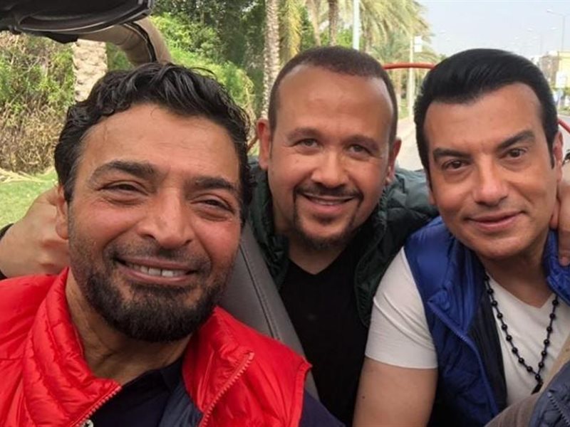 حميد الشاعري وهشام عباس وايهاب توفيق