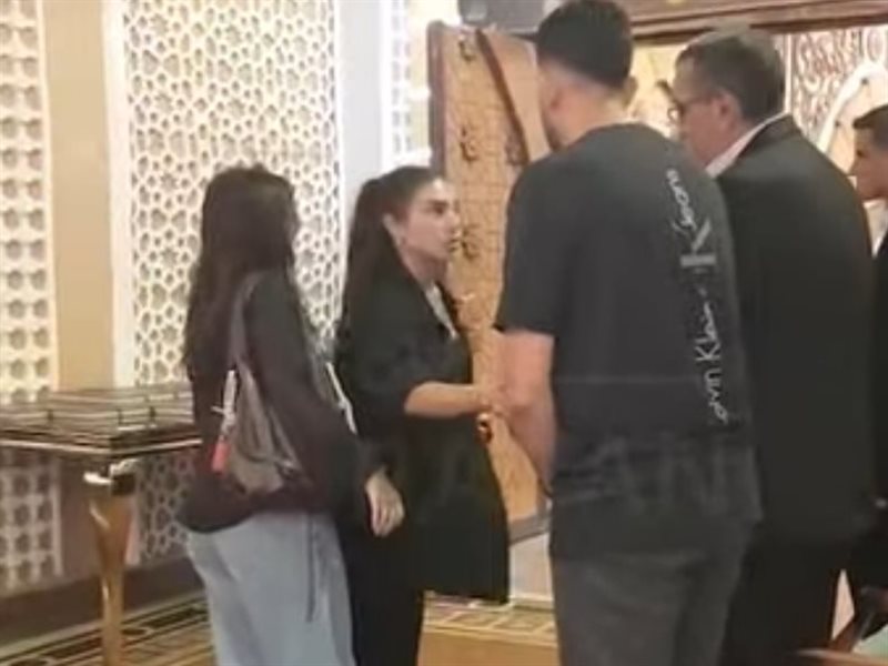 عزاء زوجة أيمن سلامة 