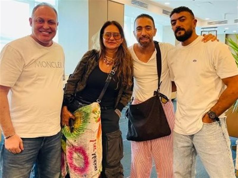 أحمد العوضي ونيللي كريم في قمة الإعلام العربي 2026