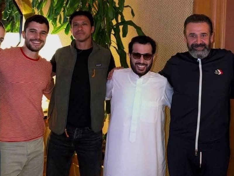 تركي آل شيخ وكريم عبدالعزيز وعصام عمر